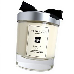 Jo Malone English Oak Candle with Silver Lid 7 oz. NEW